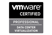 Logo VMWare Certified - Virtualização